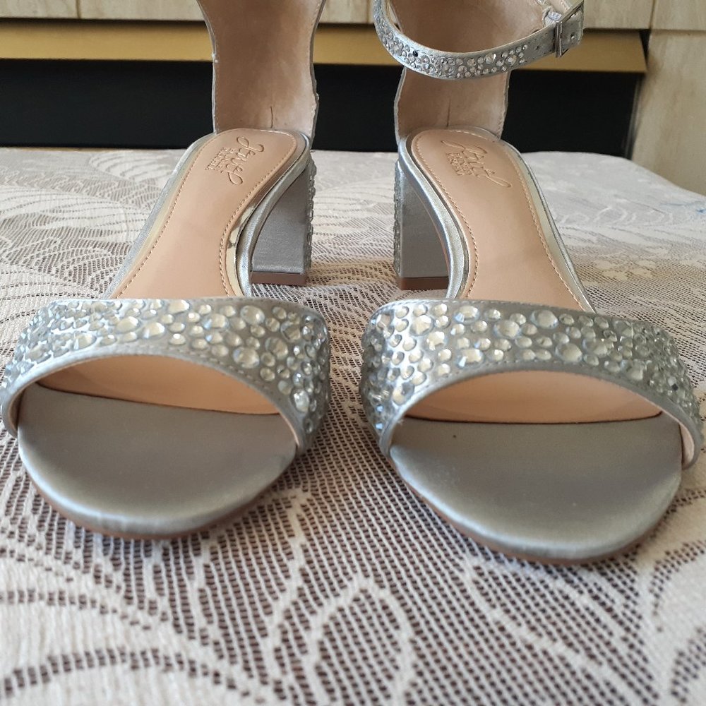 Jewel by Badgley Mischka Rhinestone Shoes - Picture 6 of 9